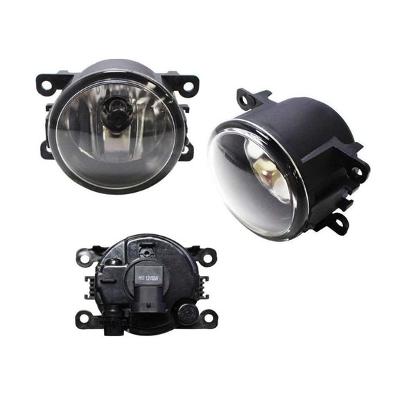(right and left) Fog Lights compatible with 08-14 Ford Focus, 06-14 Mustang - Picture 1 of 5